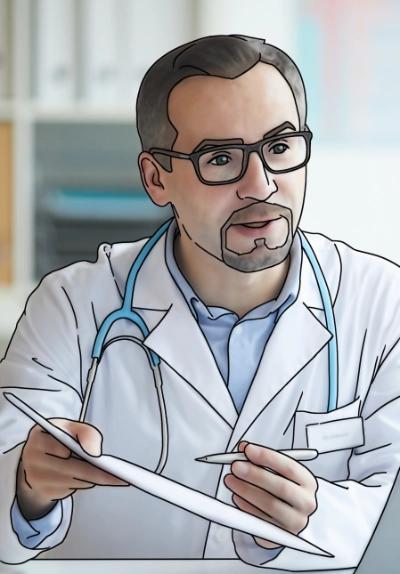 Asesoría médica con un doctor por sensación de ahogo